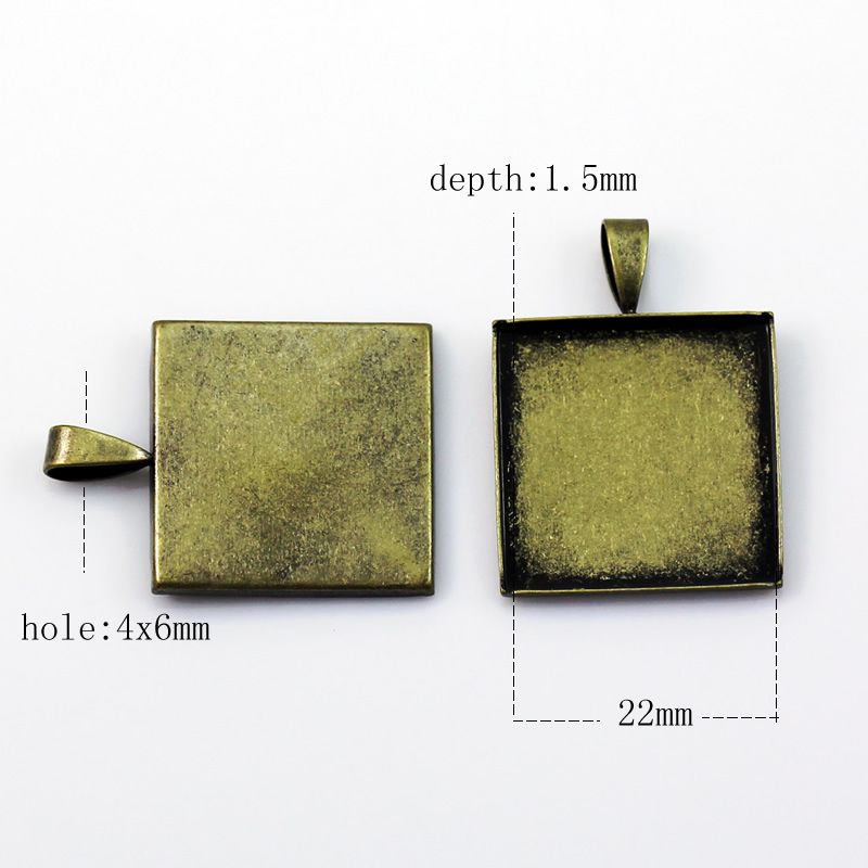 Bronze antigo 22 milímetros