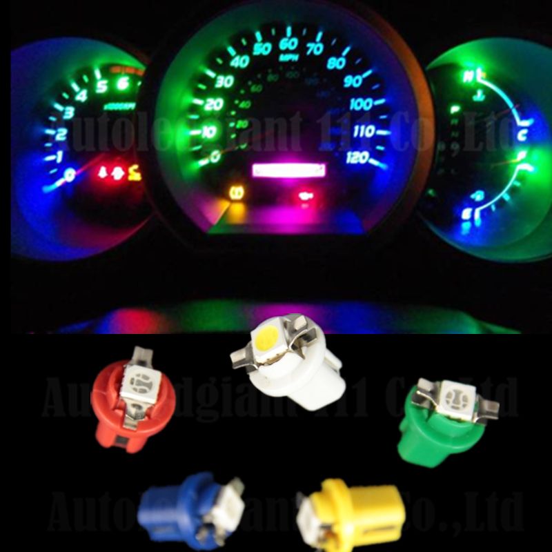 White White Blue Red Pink Green Yellow UV UK 1 x B8.5D / 509T / 286 / T5 LED Dashboard LED Bulb Car Speedo Dash Clocks Dashboard Cluster Gauge LED
