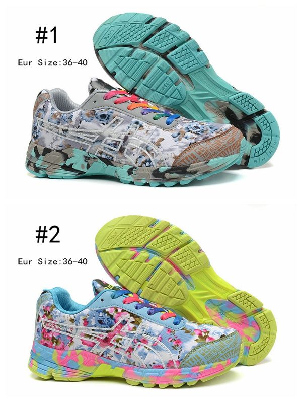 2015 barato marca Asics Gel-Noosa TRI VIII zapatillas para mujer, nuevos colores flores
