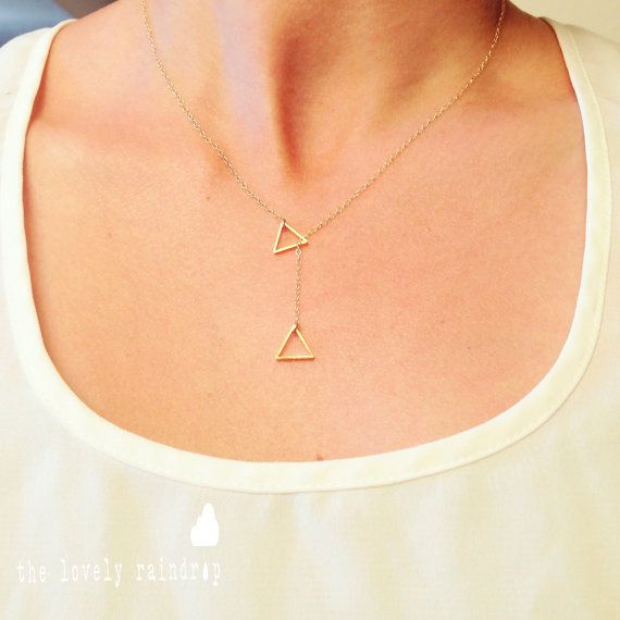 collier femme triangle collier femme triangle