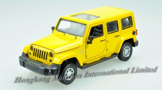 red jeep wrangler toy car