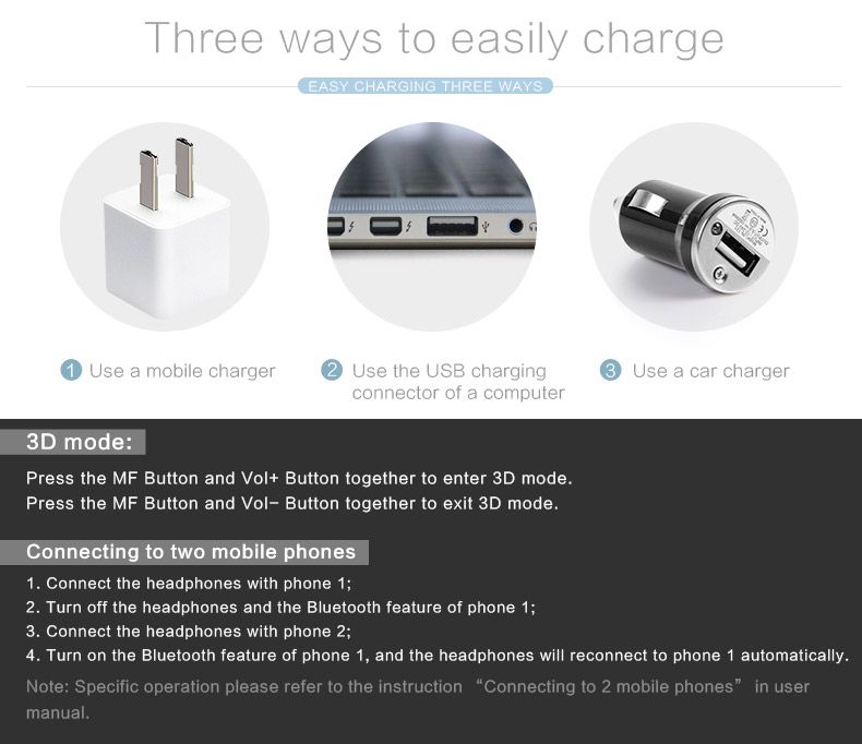 Bluedio T3 Plus Turbine 3rd Wireless Bluetooth 4.1 Stereo Headphones