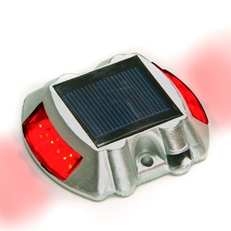 2021 LED Solar Studs Marker Solar 6LED Outdoor Driveway Pathway Light