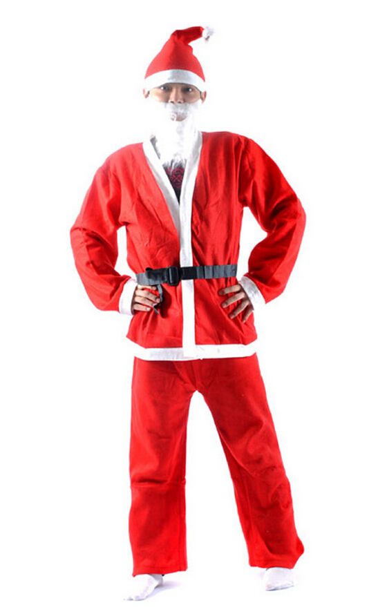 santa claus costume for men