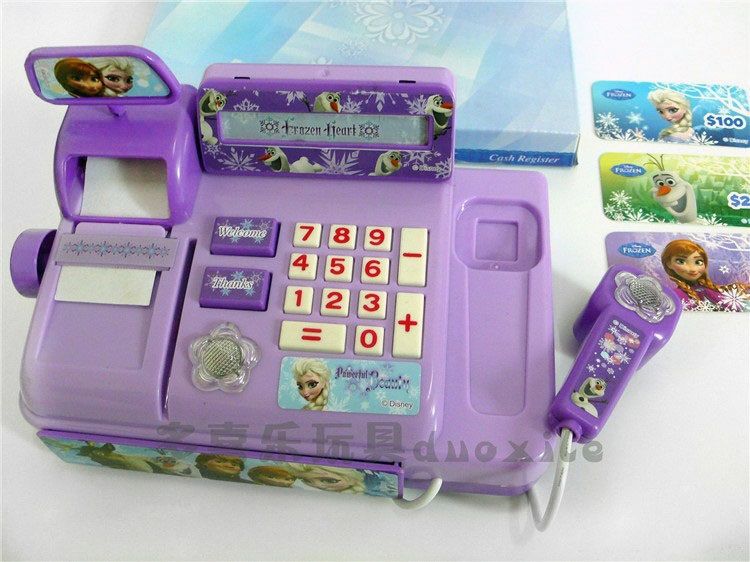 frozen cash register