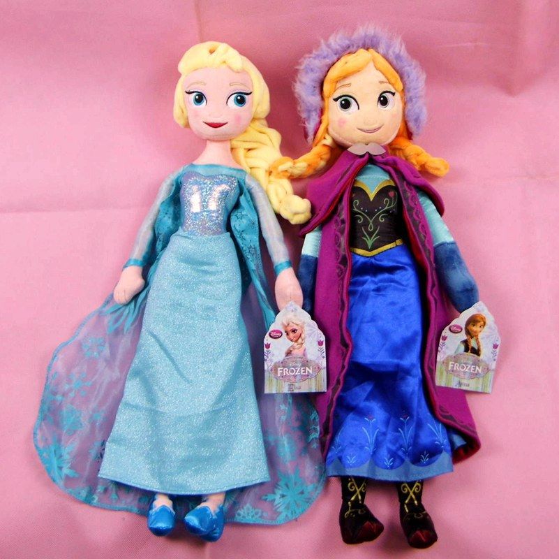 anna frozen plush doll