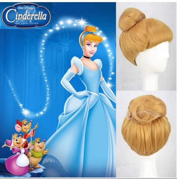 Perruque de cendrillon Clearance