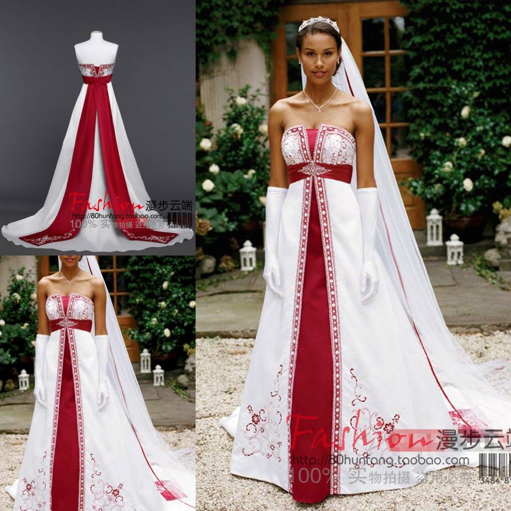 red and white outfits