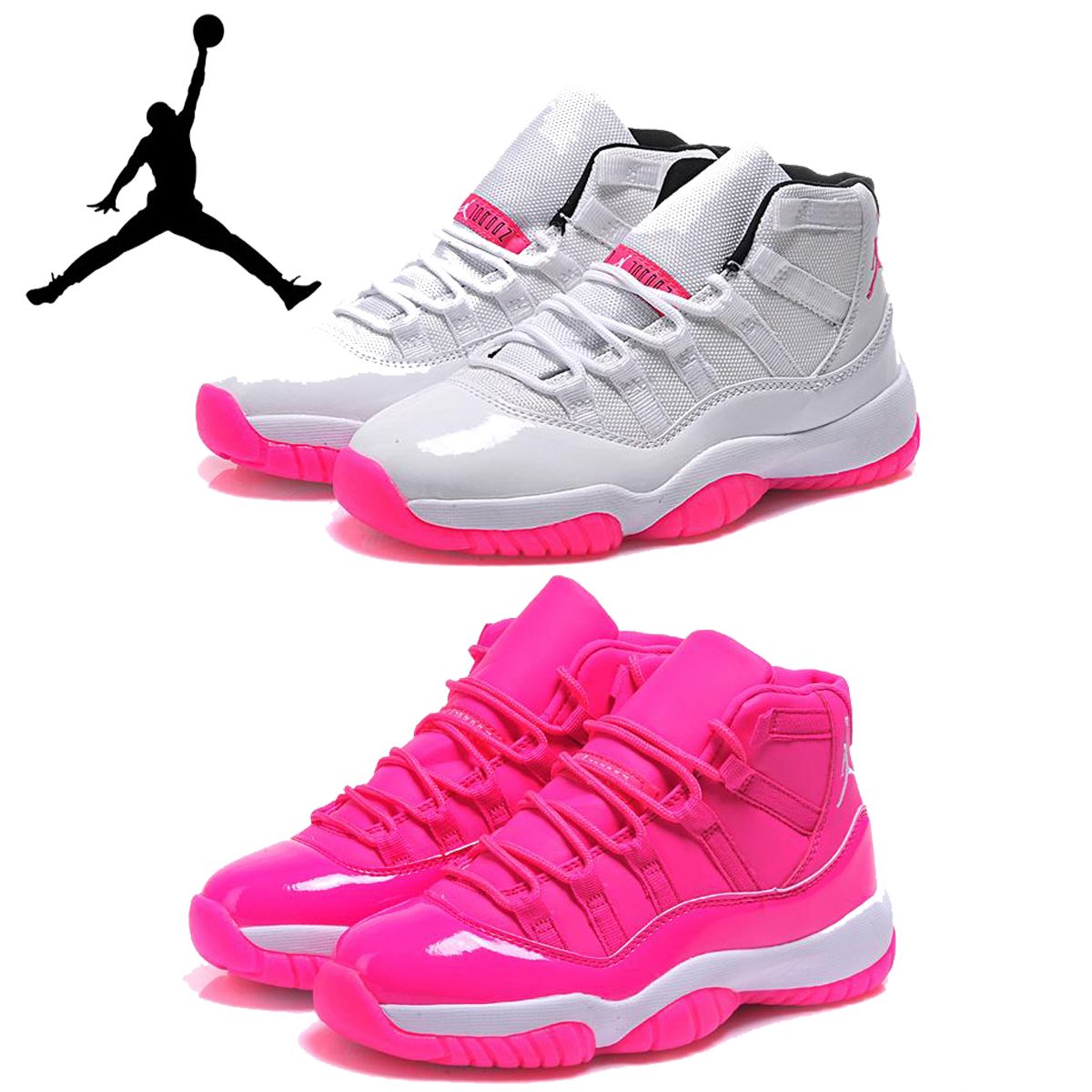 womens pink jordan 11