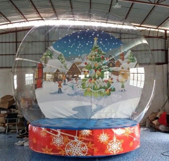 Acheter Gonflable Boule De Neige Décoration De Noël Boule Clair Diamètre Pvc Exposition 4m Et Bâche Pvc De 115752 Du Clivia08yally Dhgatecom