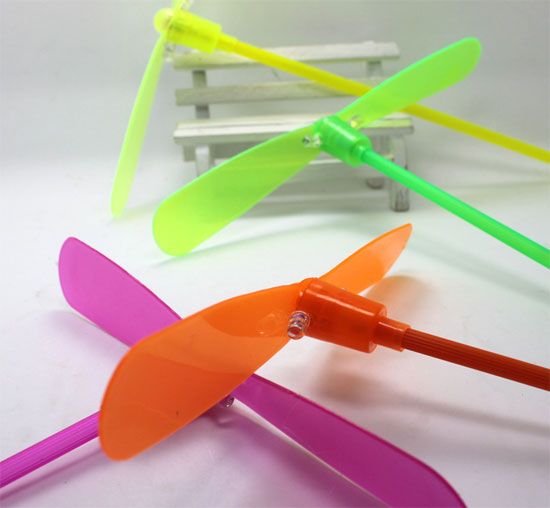 Fly Dragonfly Flash Bamboo Dragonfly LED Flying Toy Flying Lights Toys