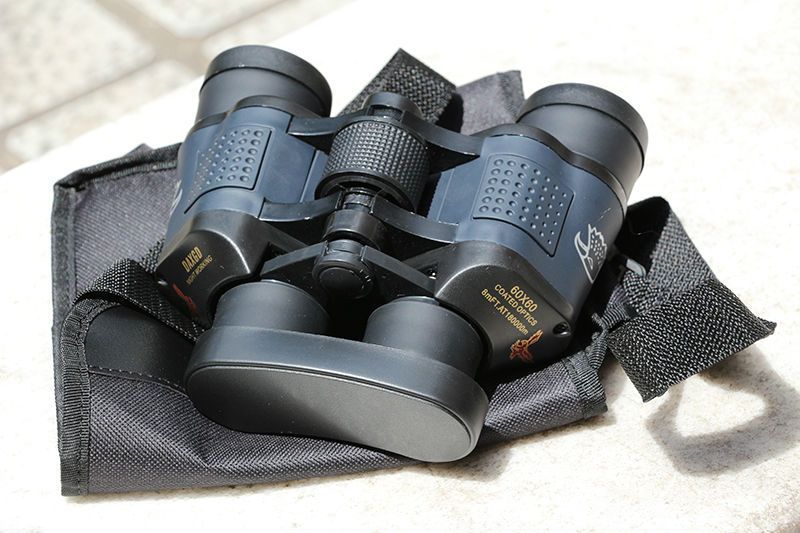 60 x 60 binoculars