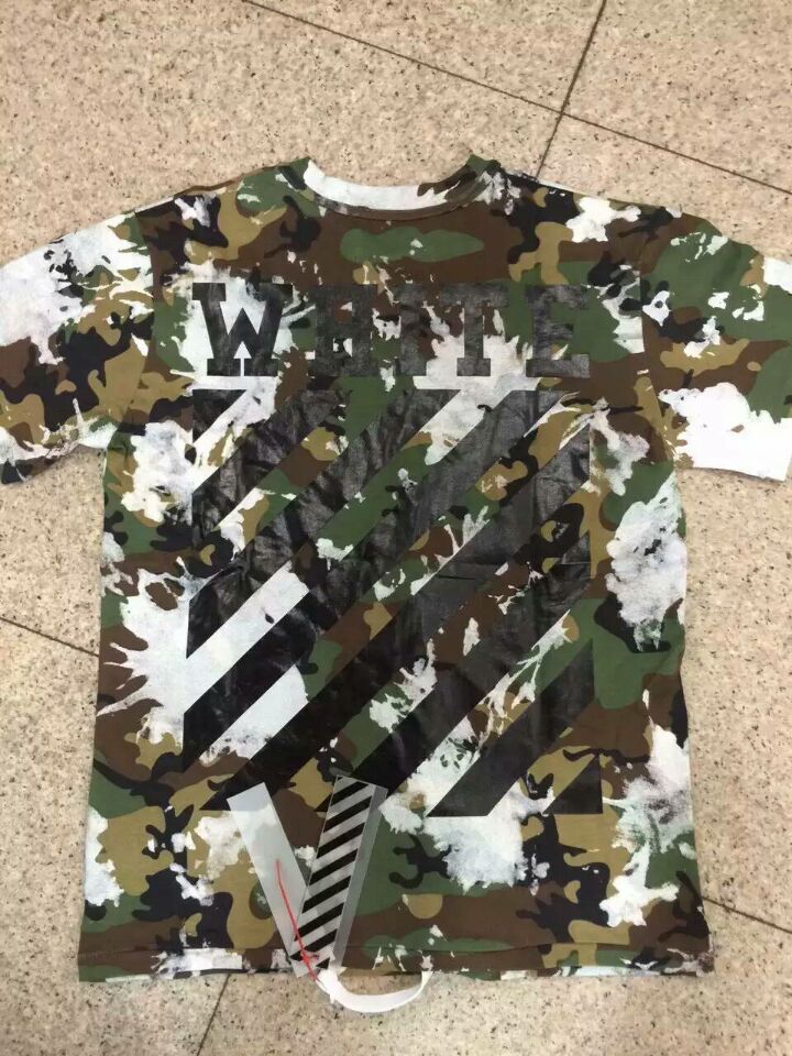 camo off white tee
