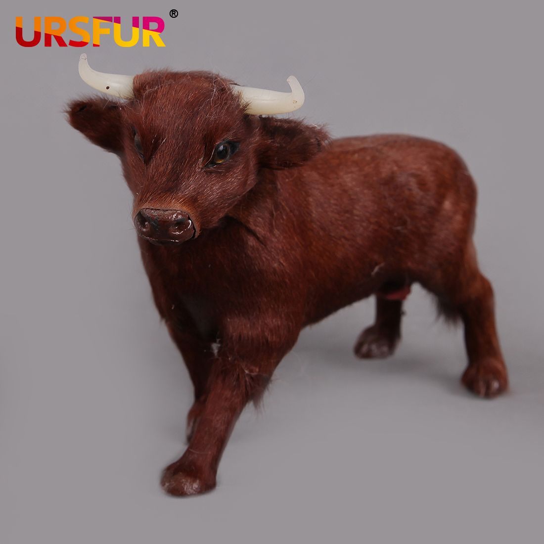 Acheter Pas Cher Nouvelle Simulation Vache Fourrures Jouet En Polyethylene Artisanat Cadeau Taureau Poupee Bebe Toy Bison Doll Simulation Animaux Bison En Peluche Pour Enfants Jouets Du 12 42 Fr Dhgate