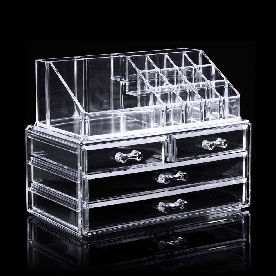 Homdox 12 Lipstick Holder Acrylic Homdox Makeup Organizer
