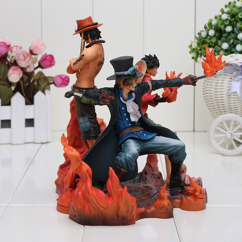 luffy ace sabo figure