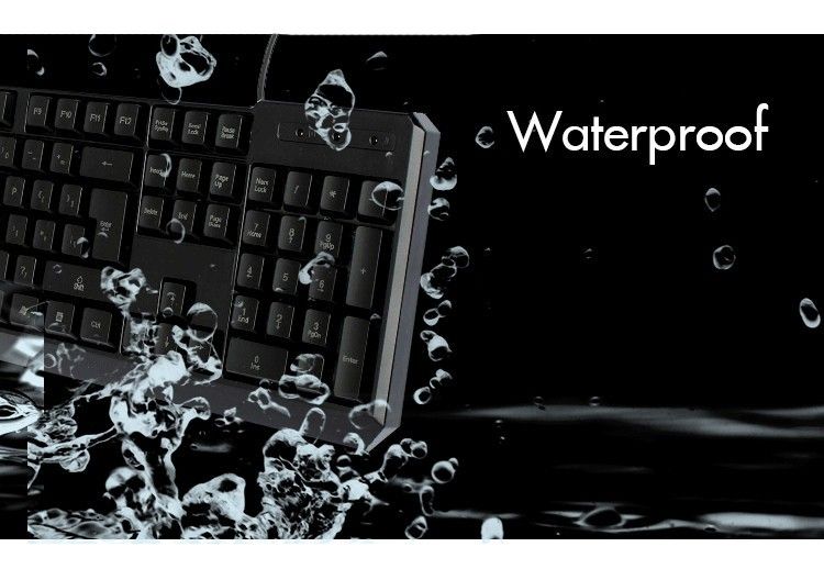 Mechanical Feel Gaming Keyboard Pro Gaming Gamer USB Wired Mechanical