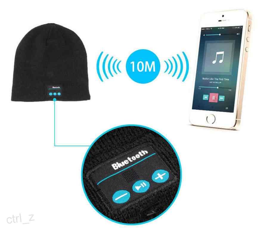 2021 Wireless Bluetooth Earmuffs Headset Earphone Warm Earmuffs Smart