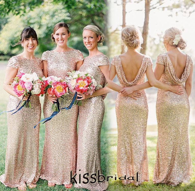 champagne color bridesmaid dresses