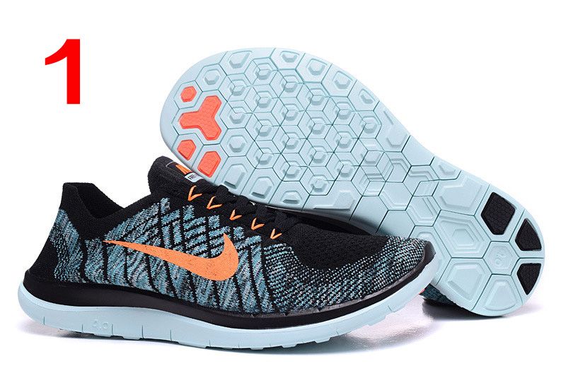 viudo Dinkarville Patriótico Nike Free Run 4.0+2 Flyknit Running Shoes para hombre tejiendo zapatos de  entrenamiento transpirable
