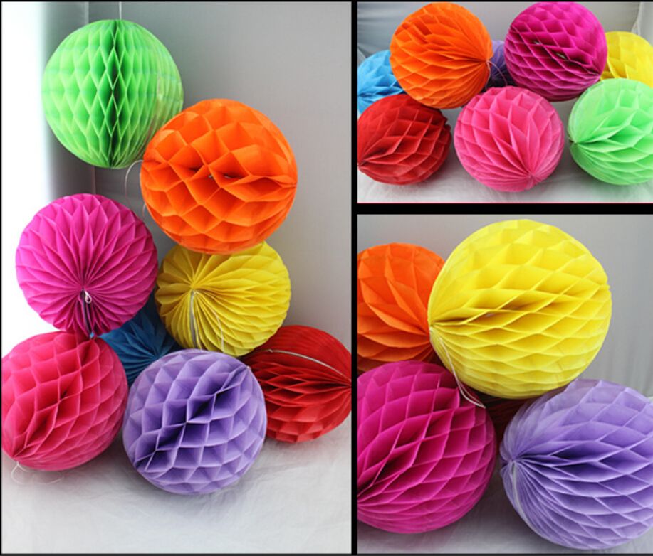 tissue paper lanterns