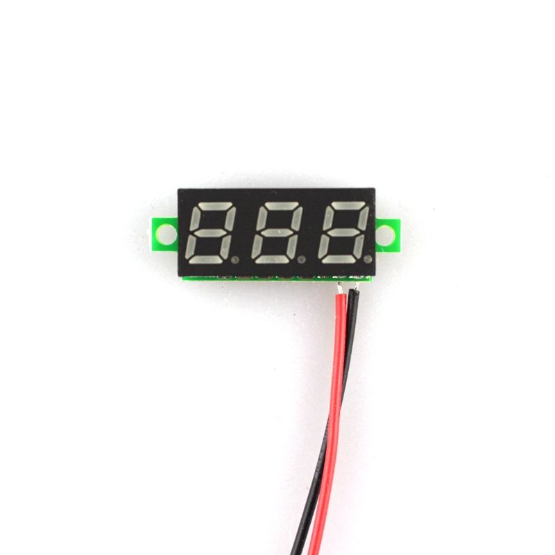 Mini DC 3.5-30V Waterproof 0.28" LED Digital Voltmeter Voltage Meter Panel New 