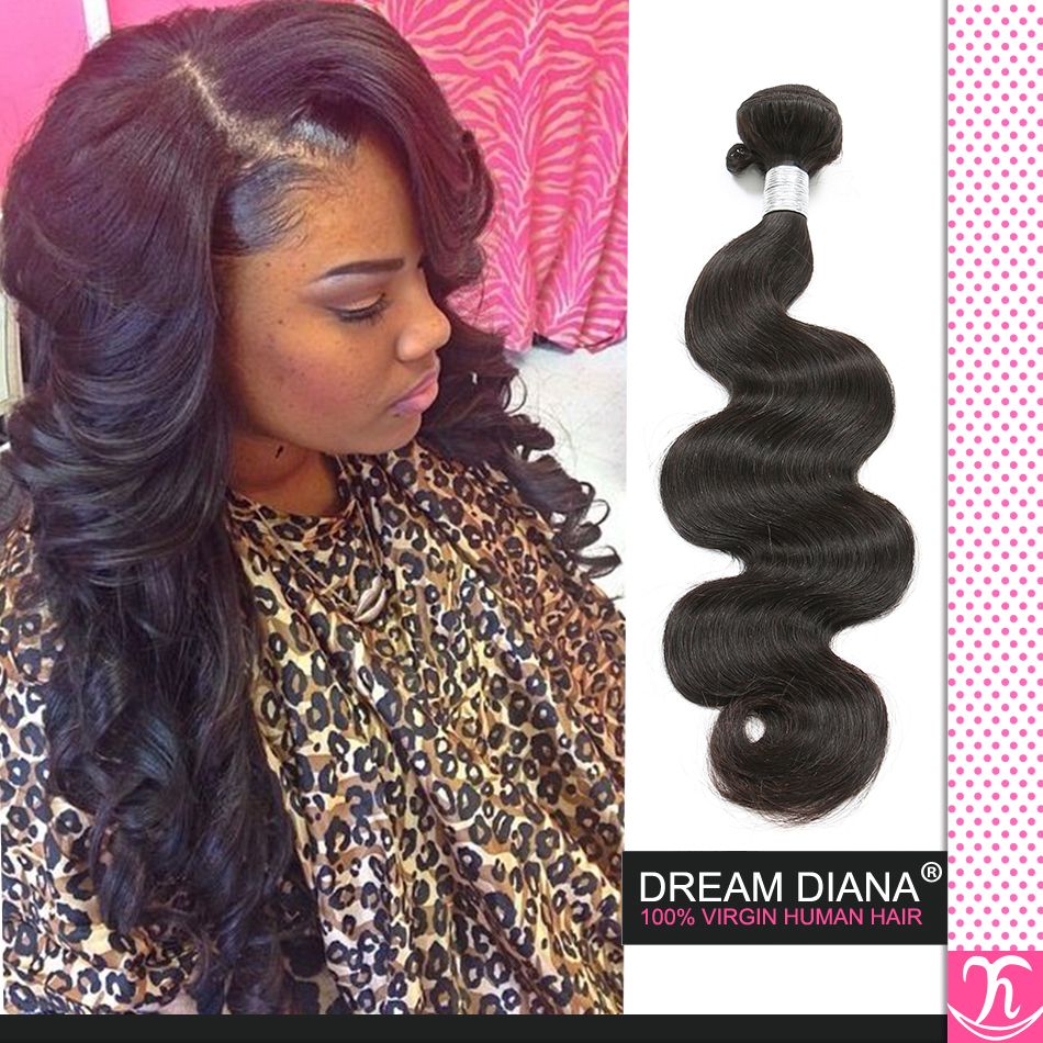 Queen Weave Beauty Brazillian Virgin Hair Body Wave 3 Bundles Ms