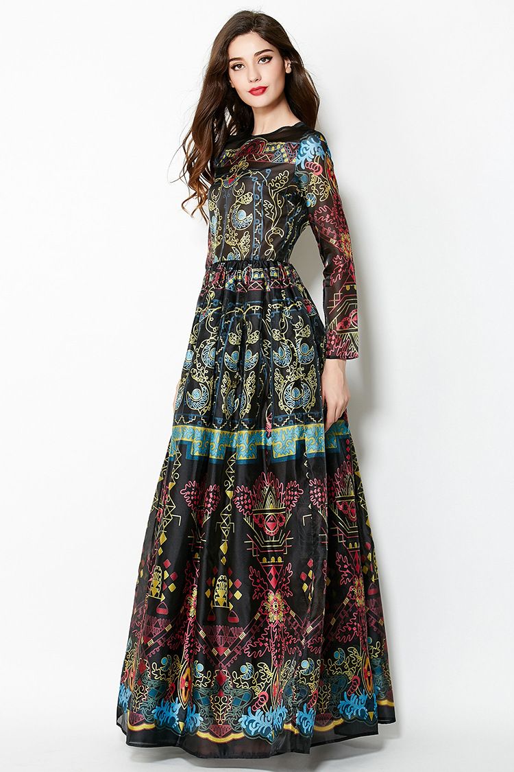 long ethnic maxi dresses