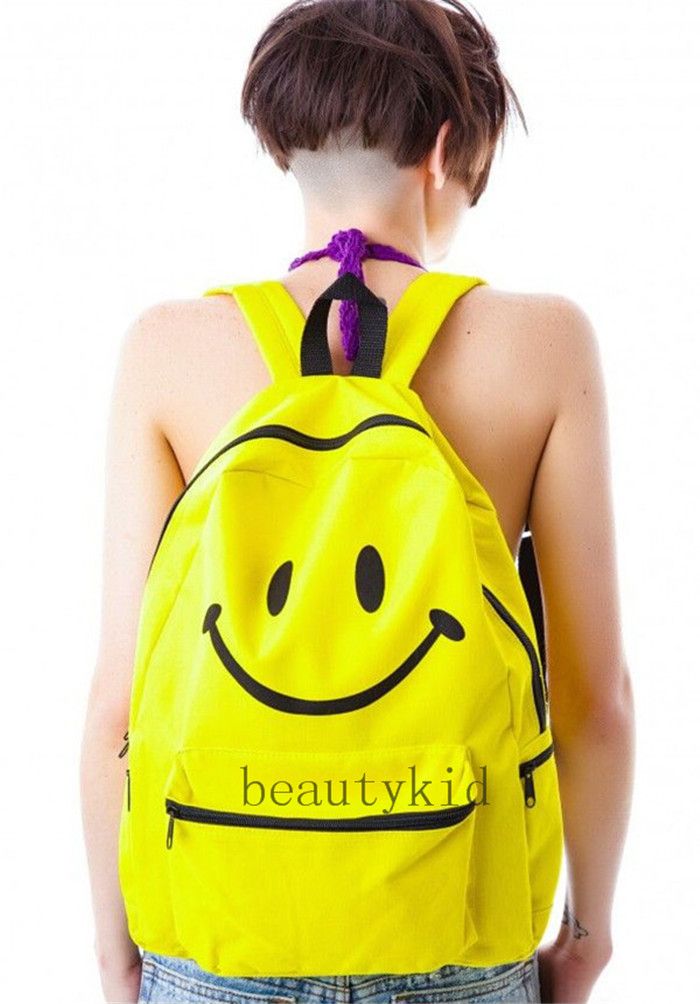 happy face backpack