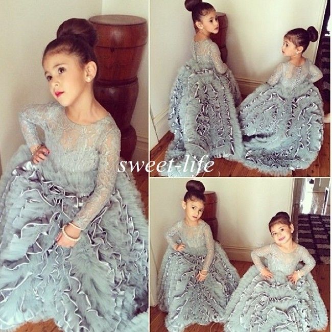 pale blue flower girl dresses uk