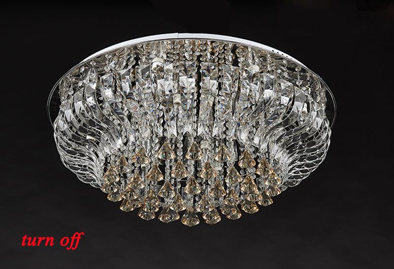 bright modern chandelier