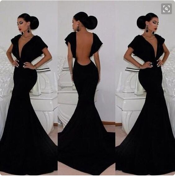 black formal dress women