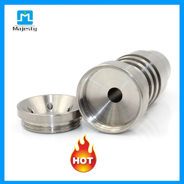 2020 Dab Rig Titanium Nail Domeless Titanium Nail Two Function GR2 Wax