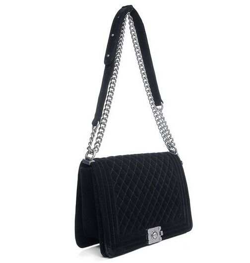 velvet chain bag