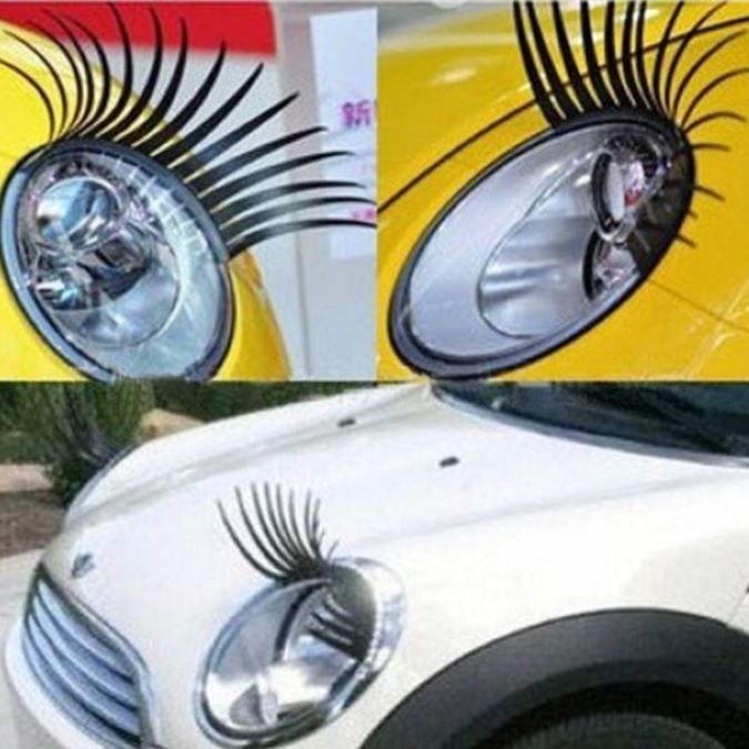 pestañas coche