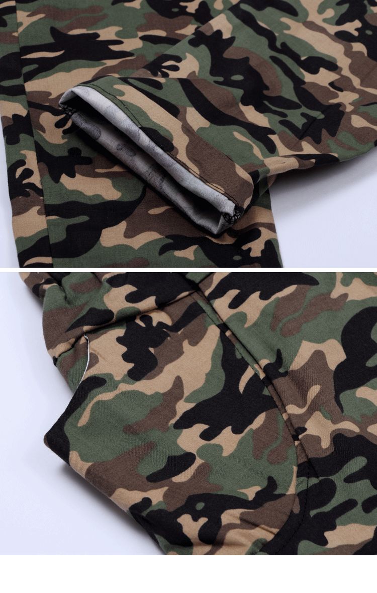 Spring New 2018 Big Boys Clothes Set Fashion Handsome Style Camouflage ...