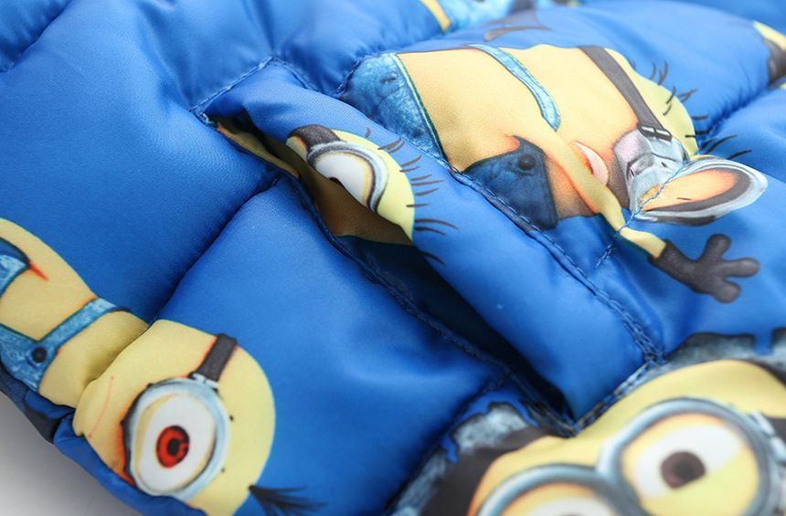 Wholesale Despicable Me Minion 2 Boys Winter Coat Baby Girls Clothes