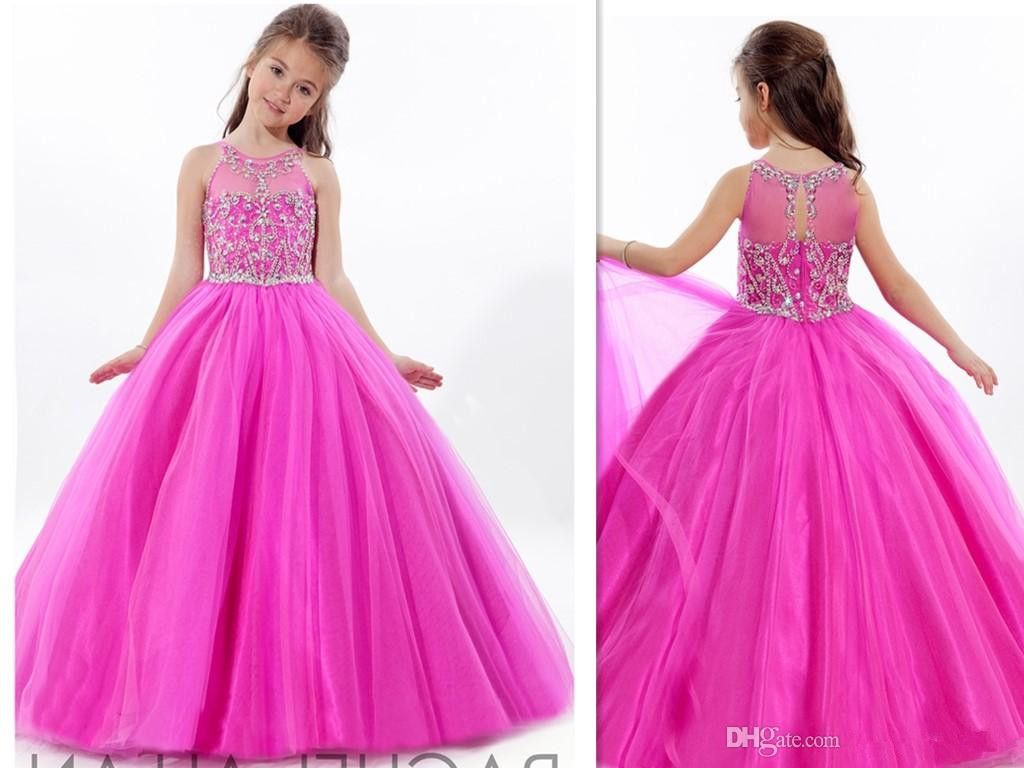 neon pink bridesmaid dresses