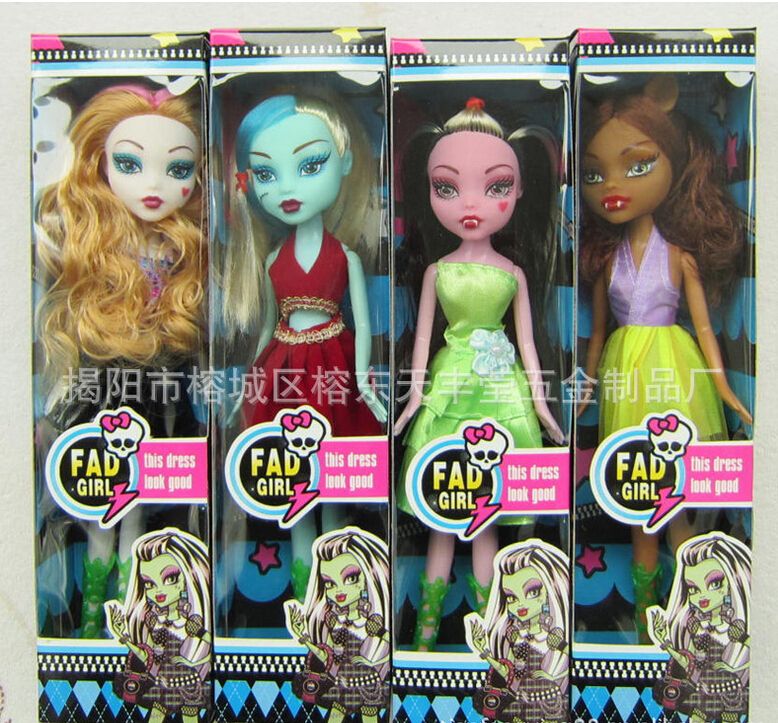 monster high barbie dolls