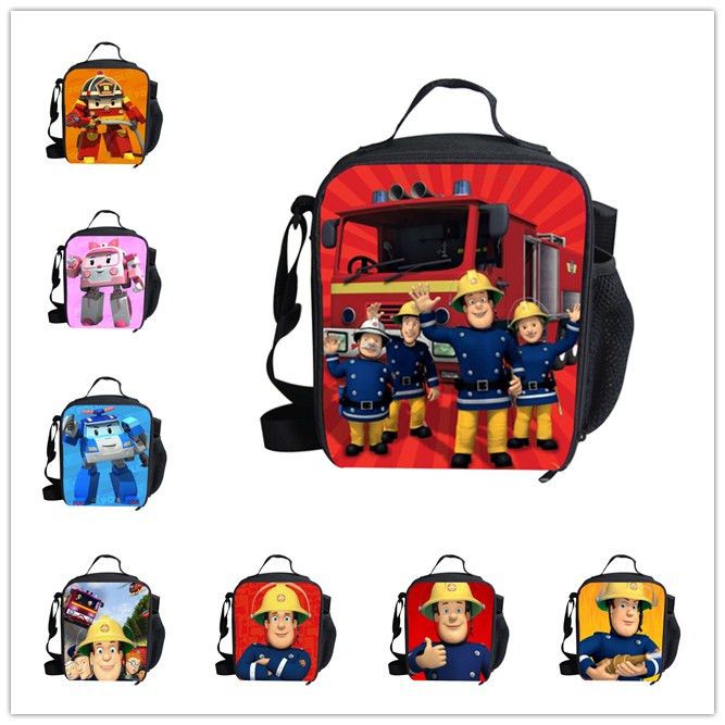 fireman sam lunch bag