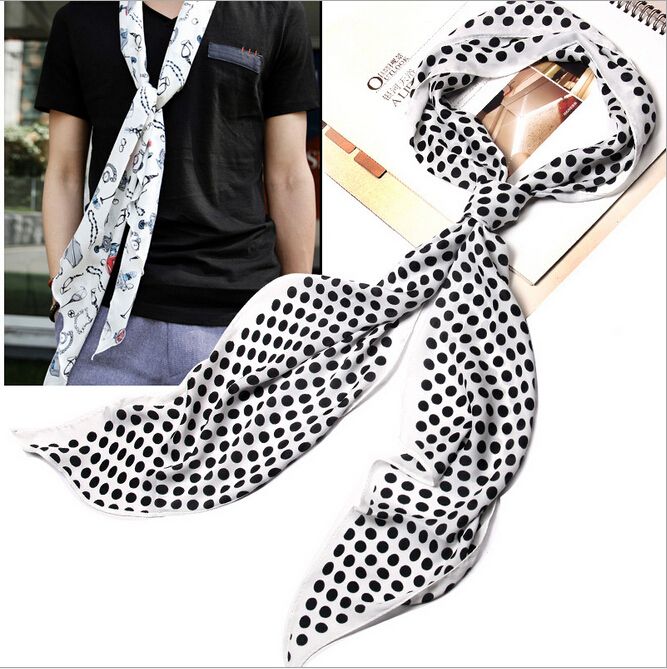 mens narrow scarf