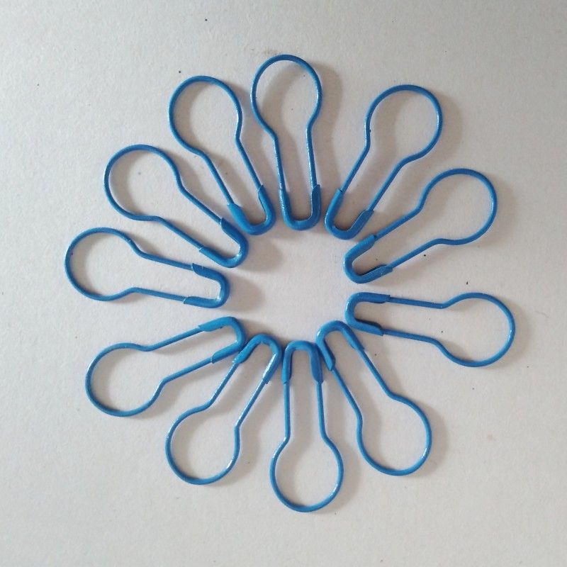 coilless safety pin