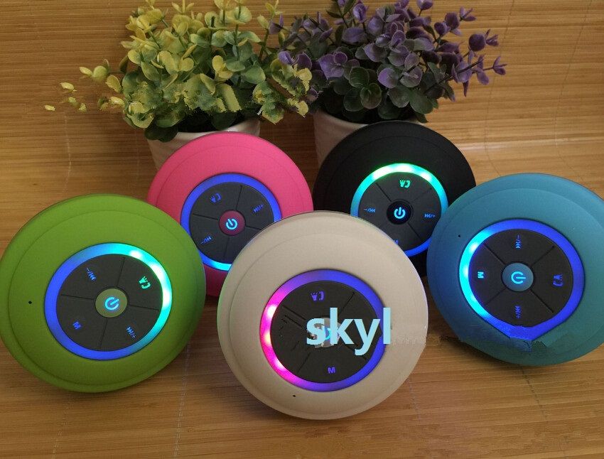 waterproof light up speaker