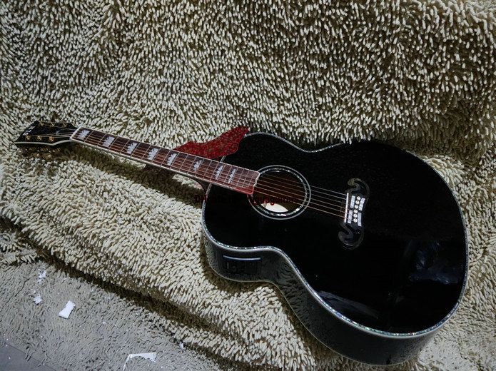 Compra Guitarra Eléctrica Acústica Negra La Mejor Guitarra CALIENTE Guitarra  China OEM Instrumentos Musicales Alta Calidad Baratos Barato | Entrega  Rápida Y Calidad | Es.Dhgate