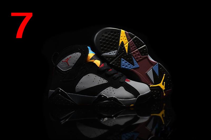 Acheter Pas Cher Chaussures En Cuir Kids Nike Air Jordan 7 Retro ... Acheter Pas Cher Chaussures En Cuir Kids Nike Air Jordan 7 Retro ...
