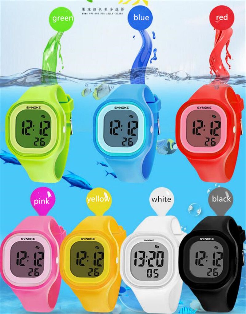 bright digital watch