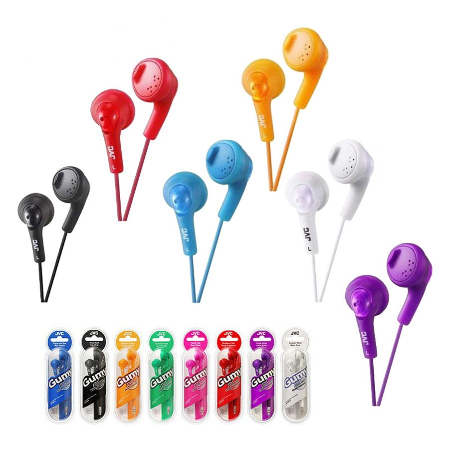 Gumy Gummy Earphones HA F160 3.5mm Comfortable Earbuds Headset Candy