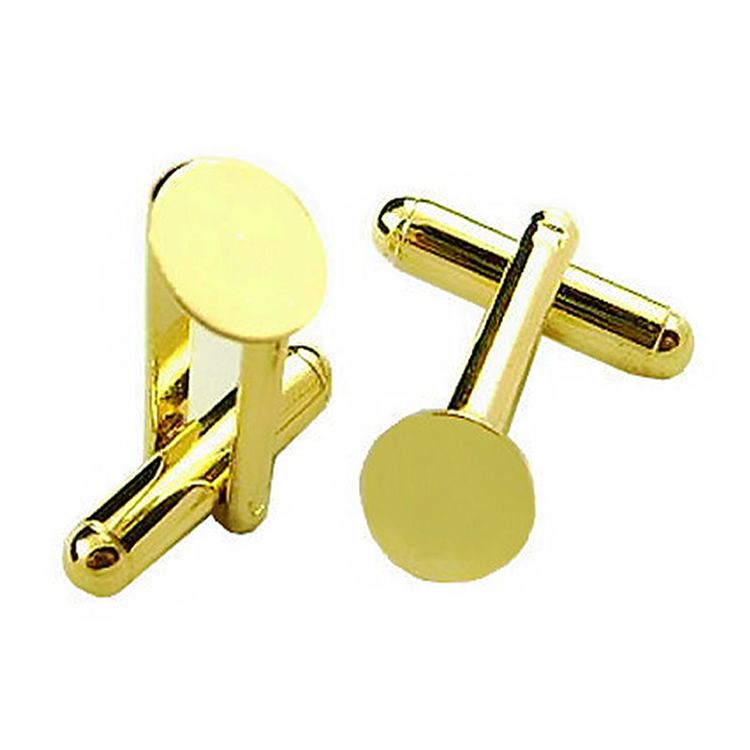 2021 Beadsnice Mens Cufflink Backs With Flat Pad Cufflink Blanks