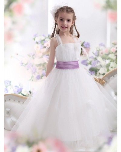 white dress with purple flowers