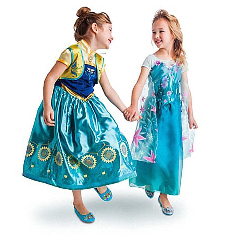 Compra Precios De Fábrica Vestidos Congelados Frozen Fever Girl Elsa Anna  Vestidos Niños Verano Gasa Ropa Princesa Short Sleeve Niños Vestido De  Fiesta Barato | Entrega Rápida Y Calidad | Es.Dhgate